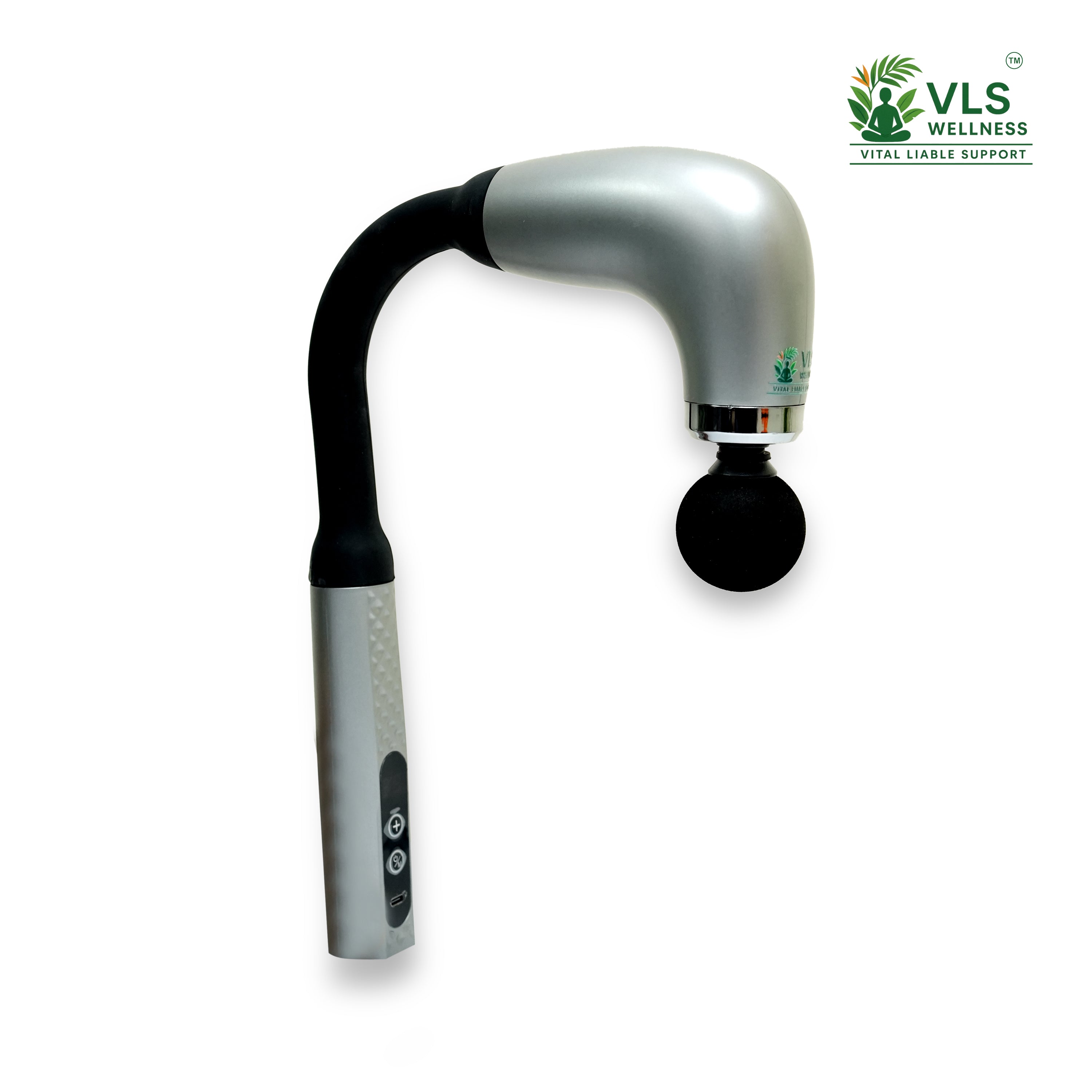 VLS Wellness Extended Handle Deep Tissue Massage Gun