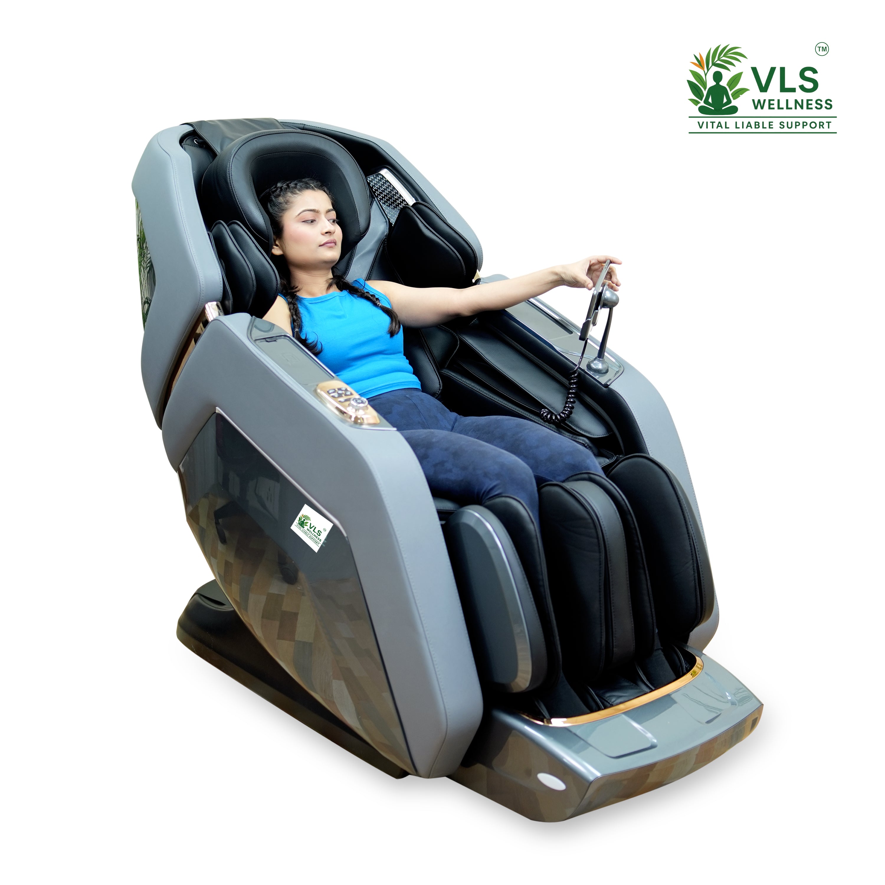 4D Full Body Luxury Smart Massage Chair – Zero Gravity Multifunctional Body Care System