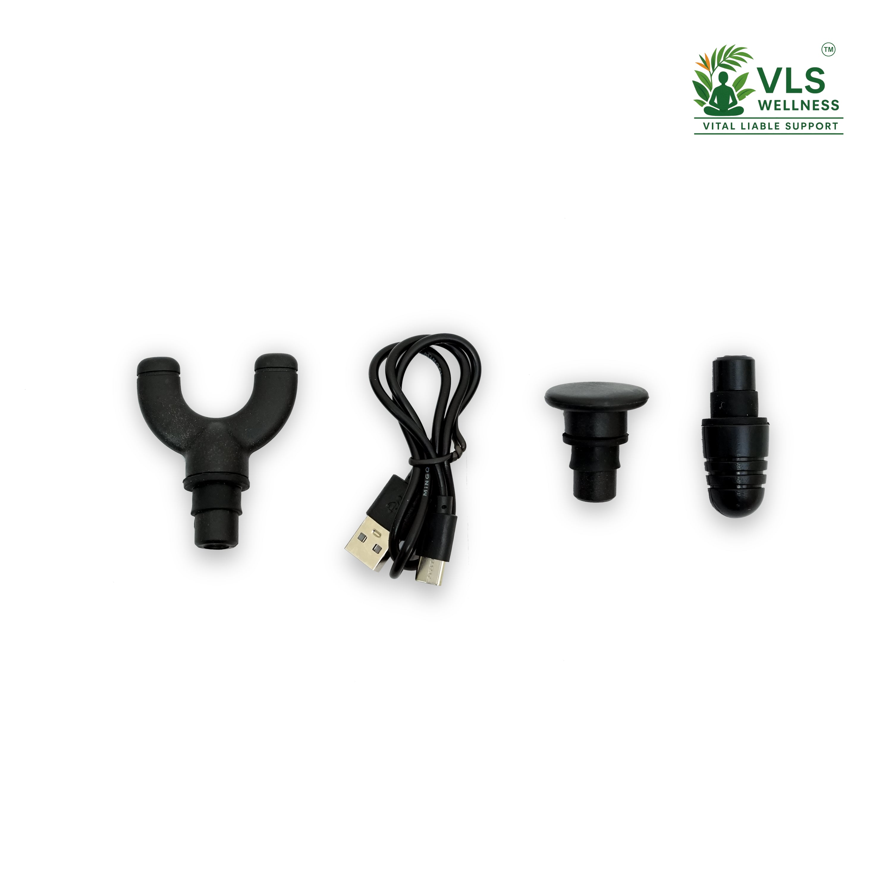VLS Wellness Extended Handle Deep Tissue Massage Gun With powerful speeds