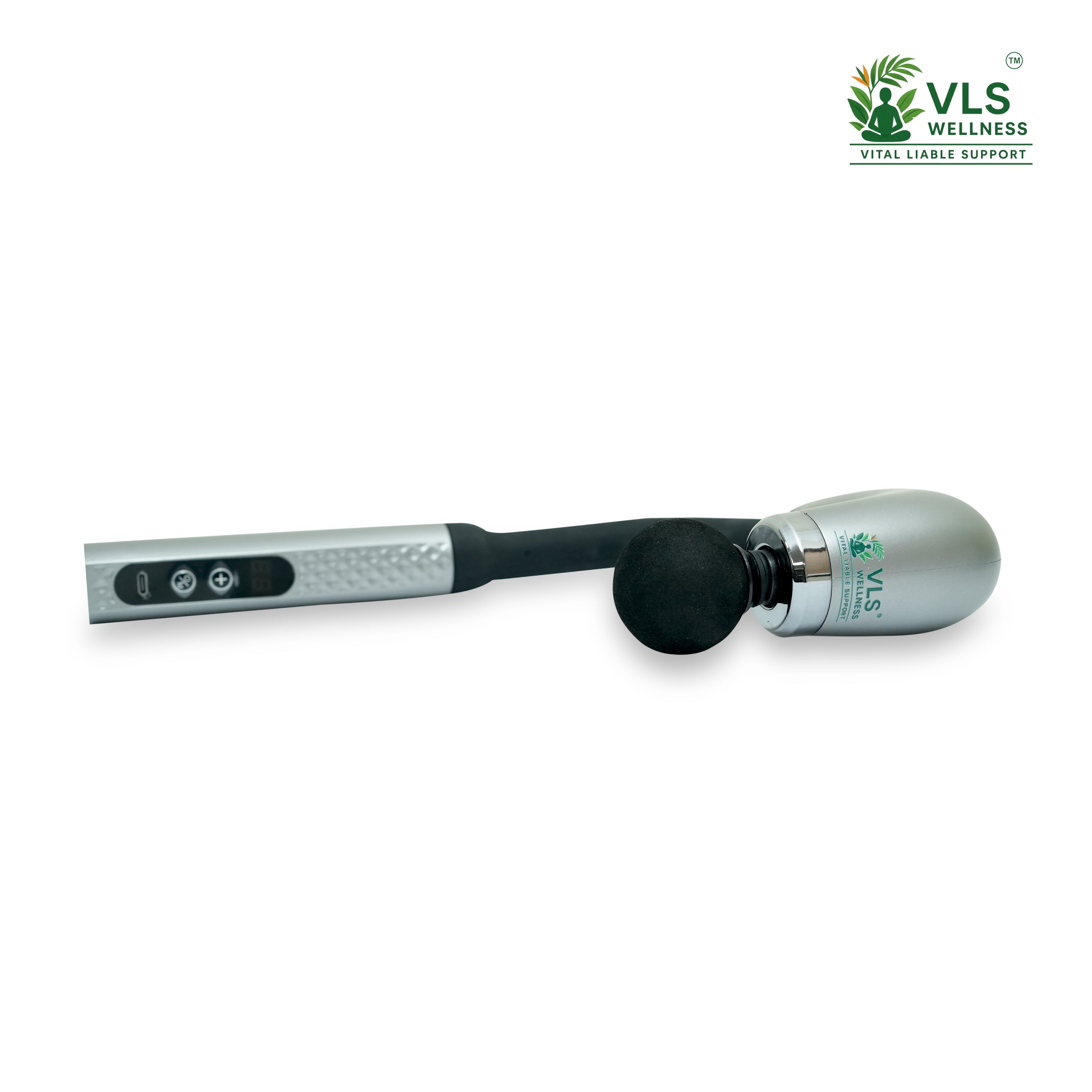 VLS Wellness Extended Handle Deep Tissue Massage Gun