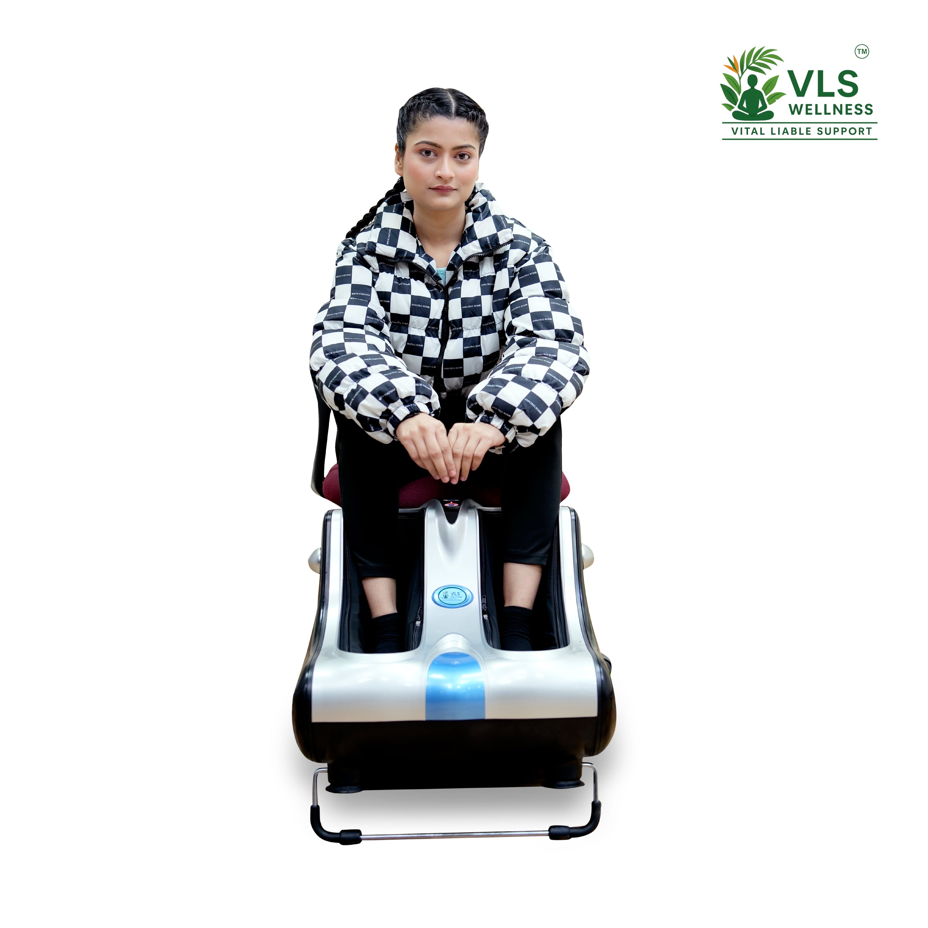 Leg Foot Massager with Strong Vibration & Reflexology Function