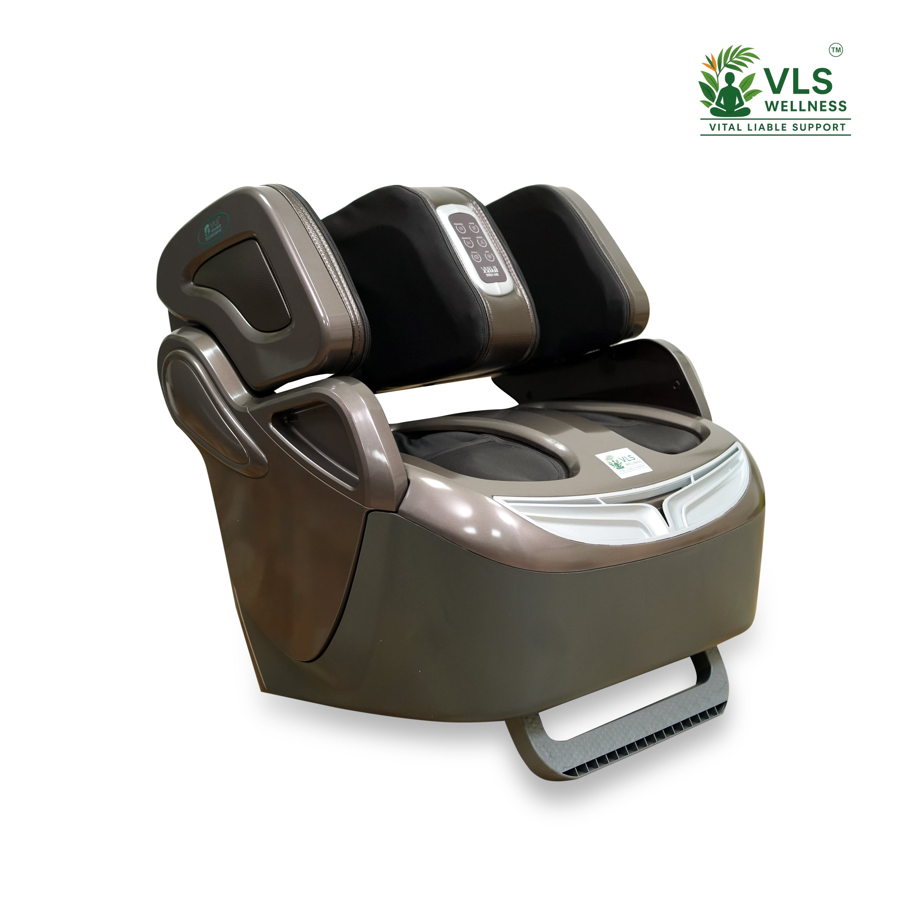 Shiatsu leg foot and thigh massager