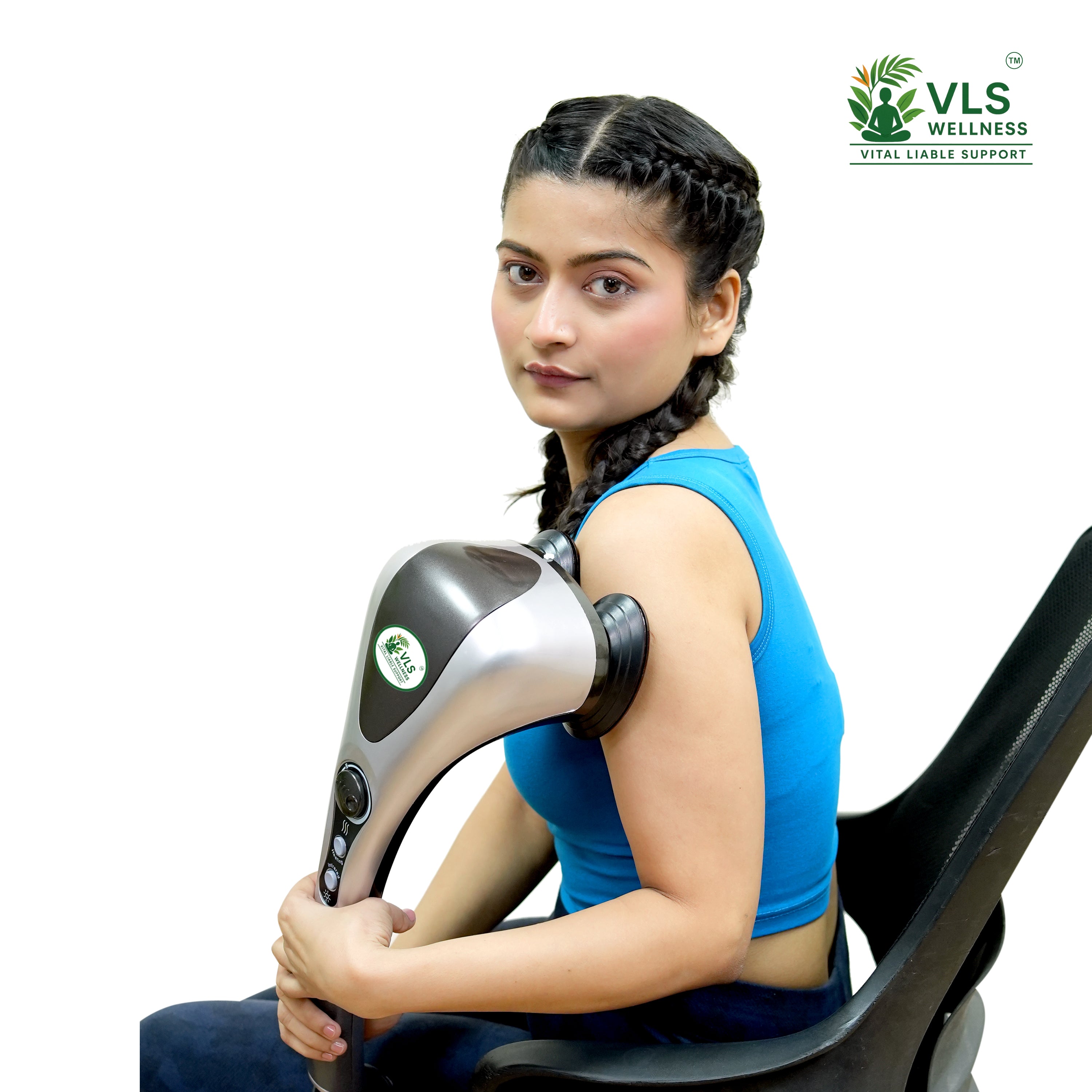Dual Head Full Body Handheld Massager