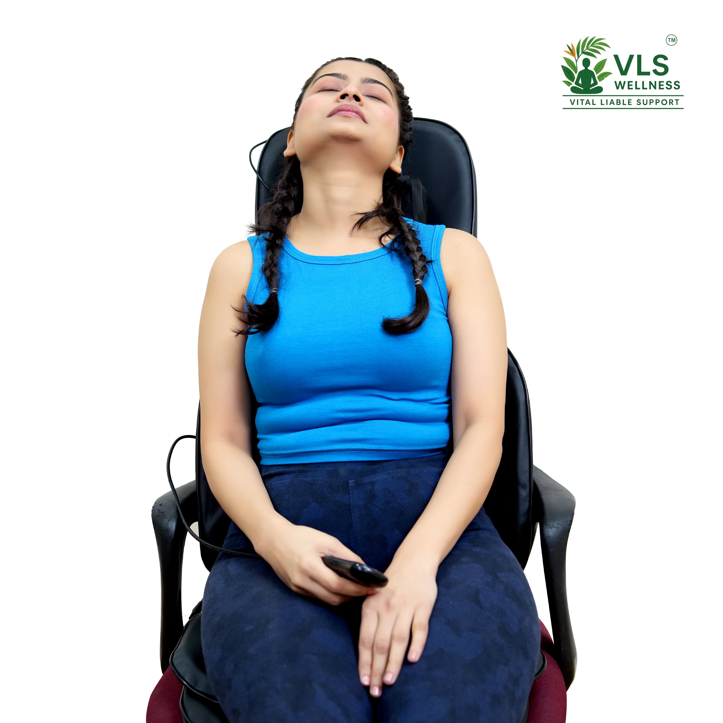Full Body Shiatsu Back Massager With Heating & Vibration | VLS Wellness