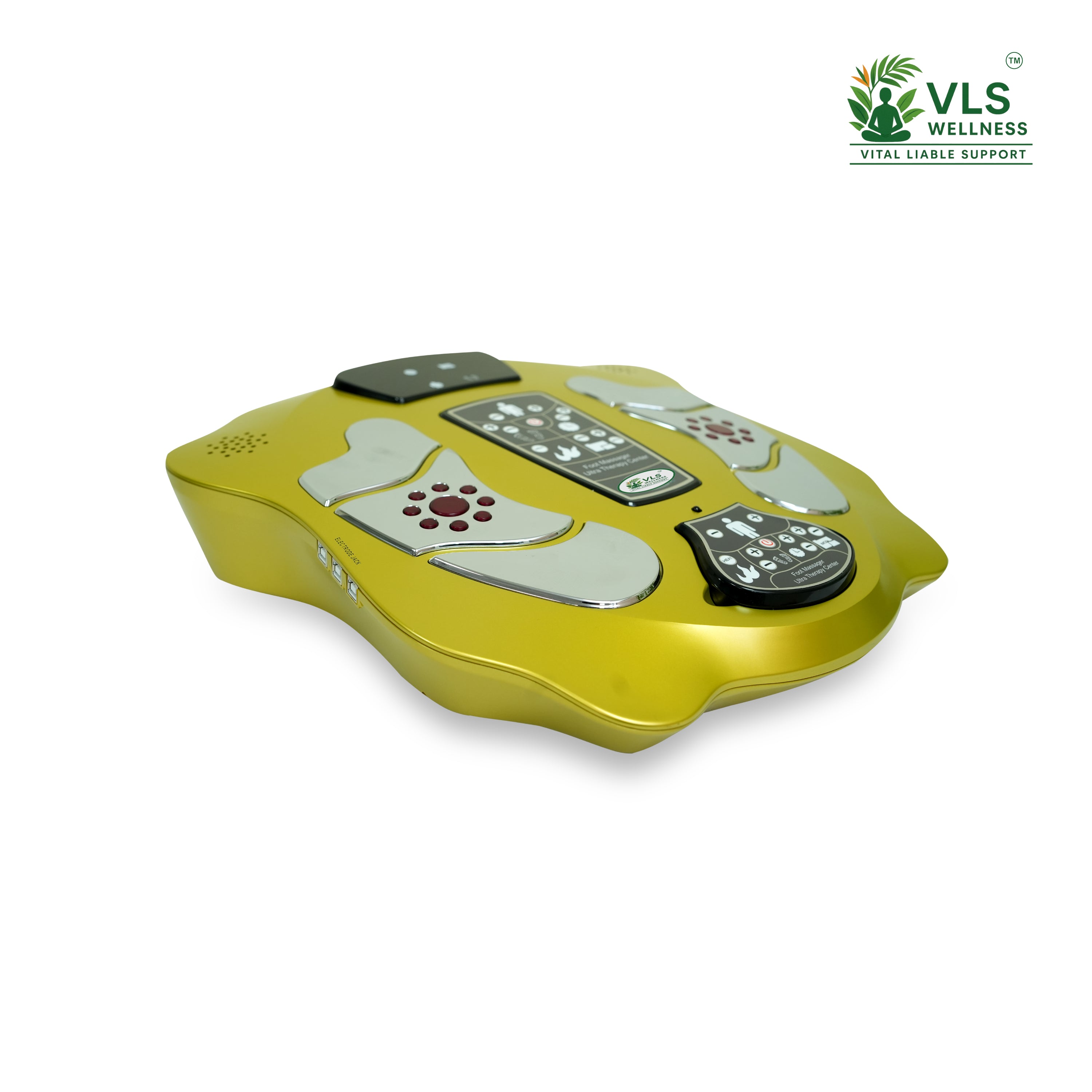 Foot TENS Massager With Metallic Foot Plates | EMS Foot Therapy | VLS Wellness