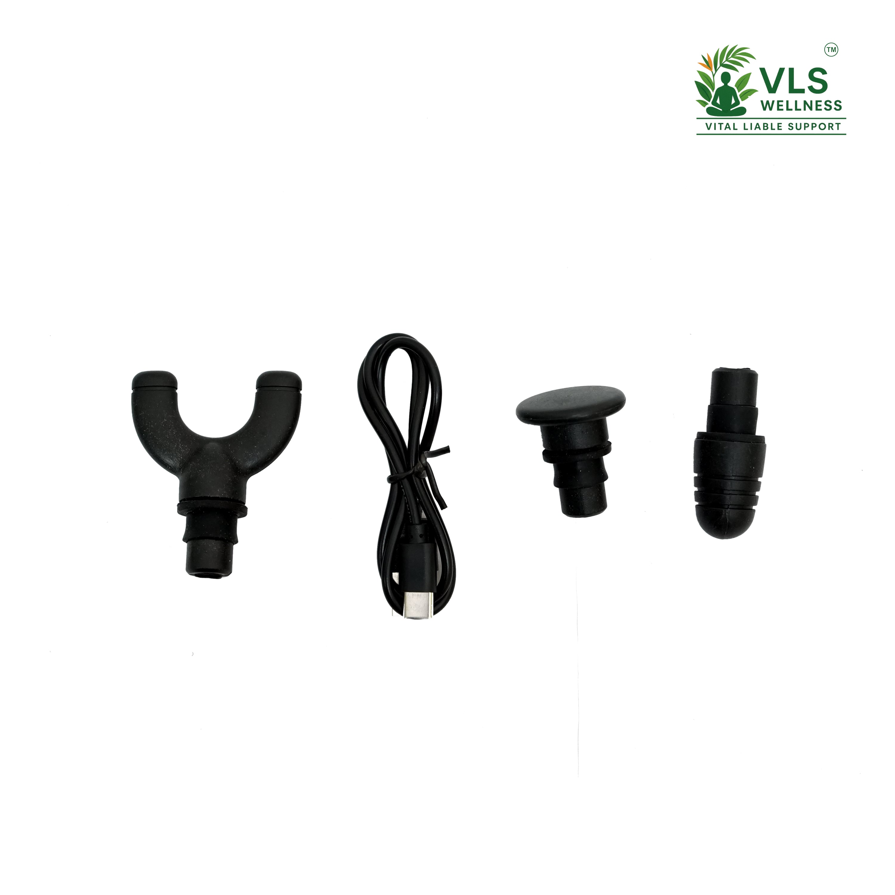 VLS Wellness Extended Handle Deep Tissue Massage Gun