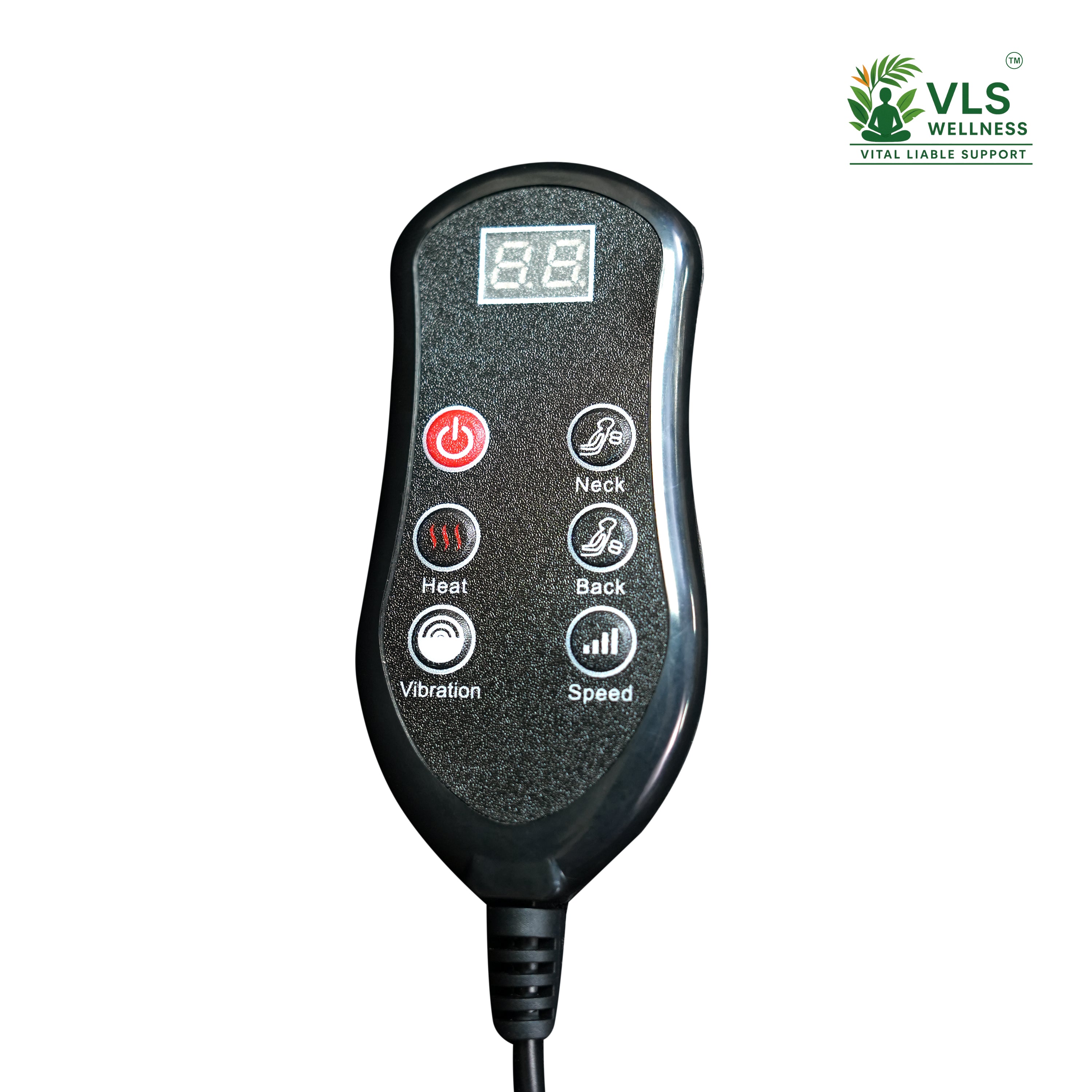 Full Body Shiatsu Back Massager With Heating & Vibration | VLS Wellness