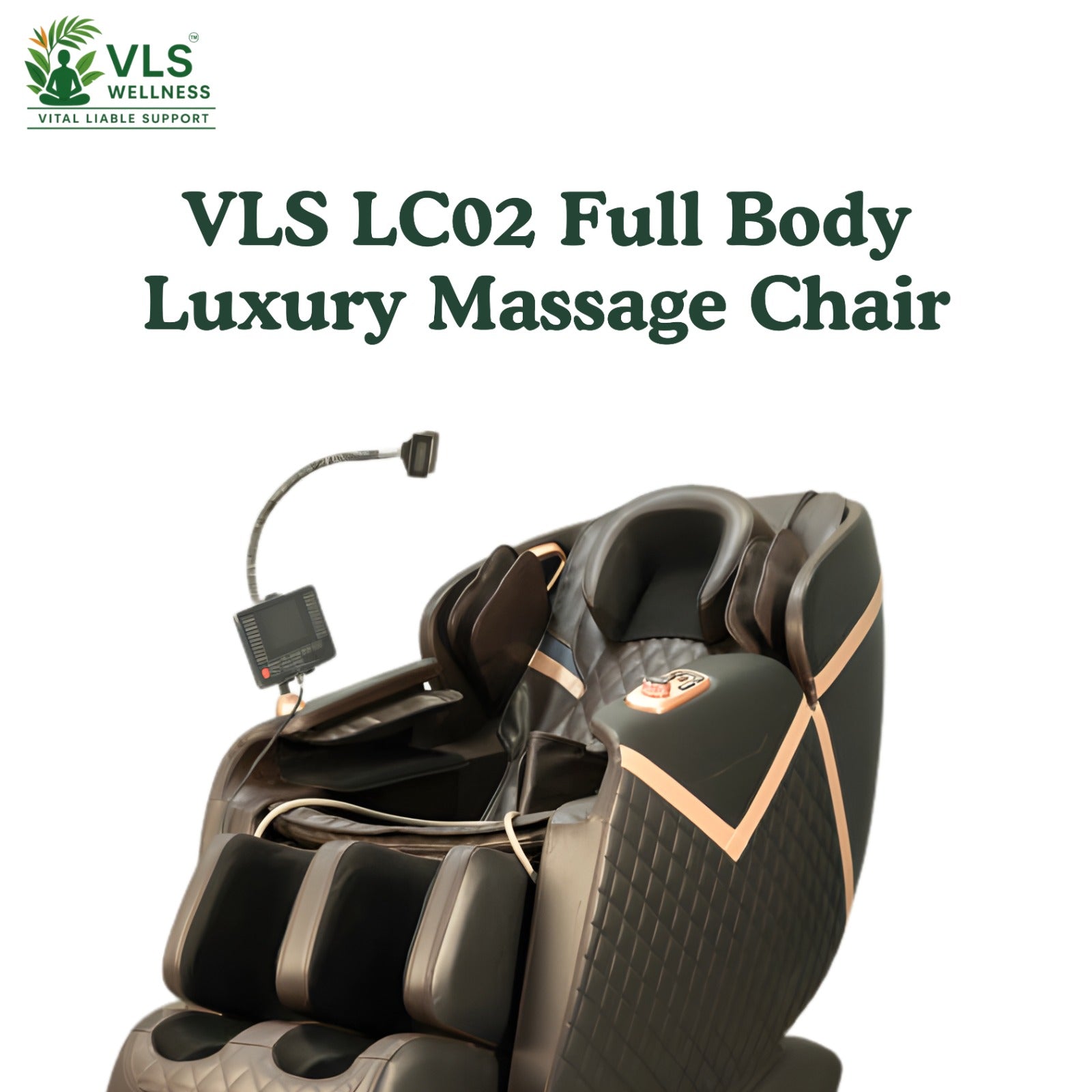 Premium Brown Body Relaxation Massager For Home and Office Use