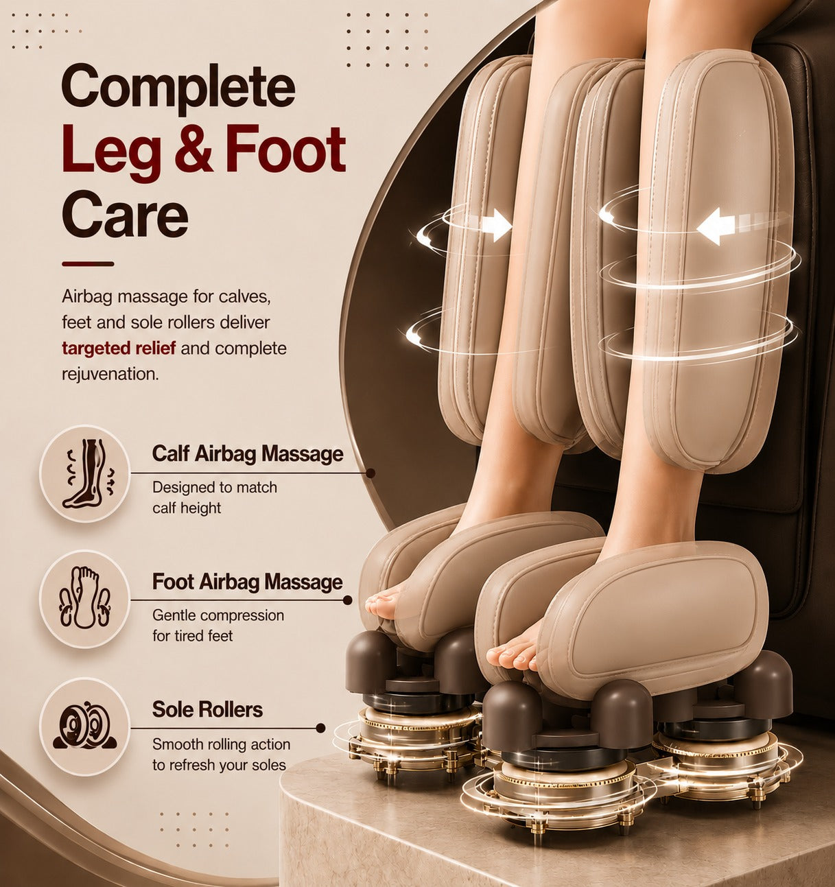 3D Premium Full Body Relaxation Massager For home and Office Use