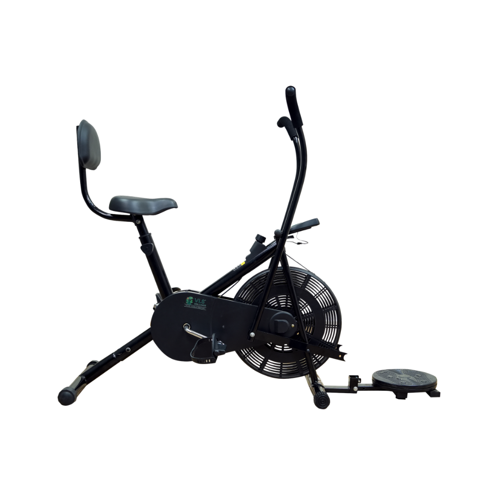 Air Bike Exercise Cycle WITH Back Rest & Twister