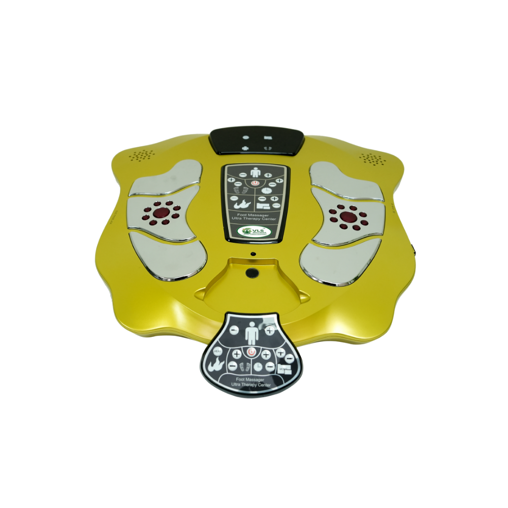 Foot TENS Massager With Metallic Foot Plates | EMS Foot Therapy | VLS Wellness