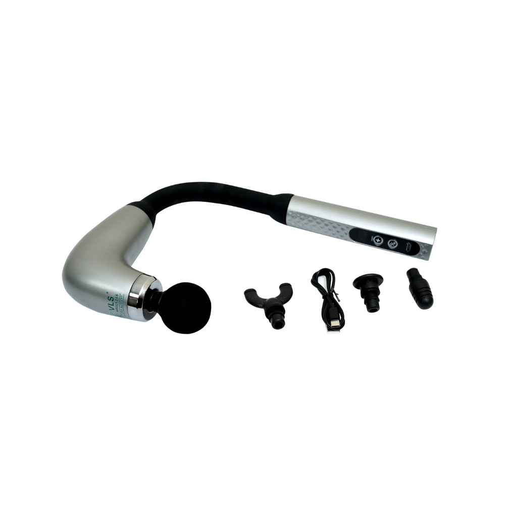 VLS Wellness Extended Handle Deep Tissue Massage Gun