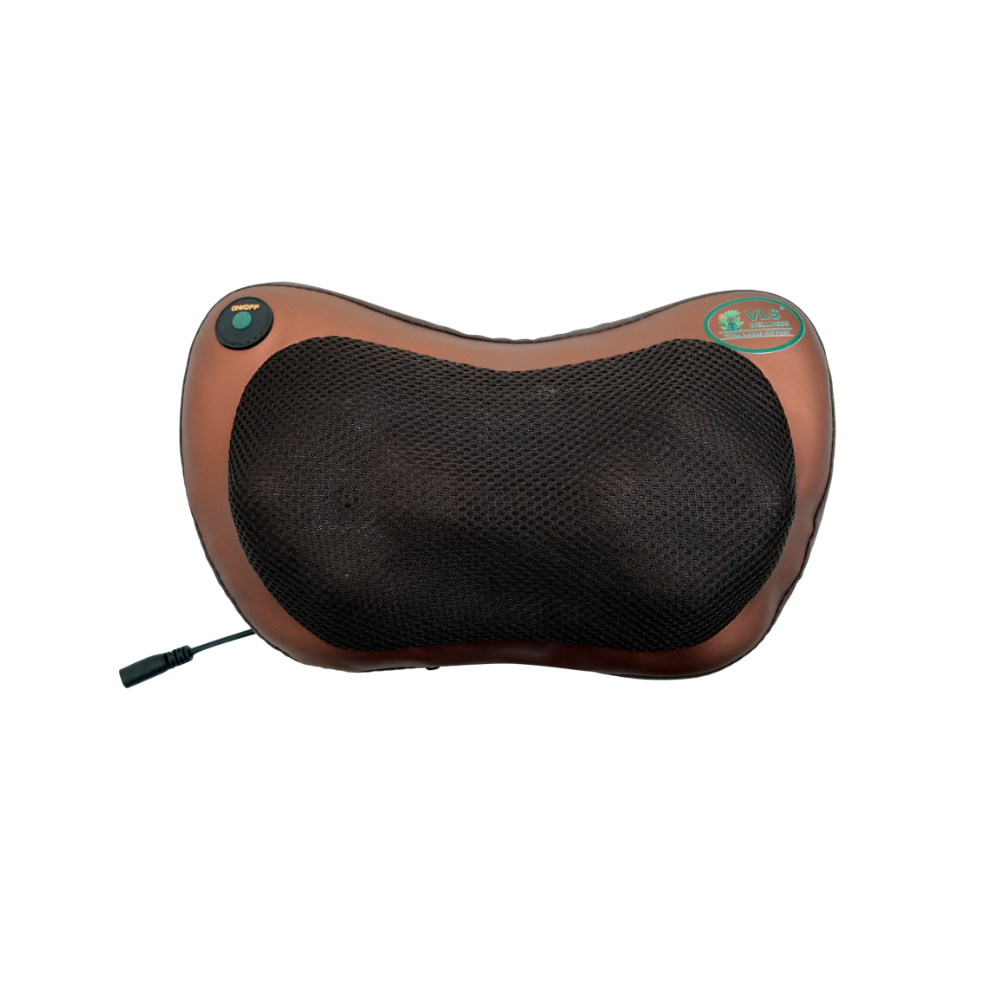 Corded Electric Neck & Back Massager Pillow – Deep Tissue Massage | VLS Wellness