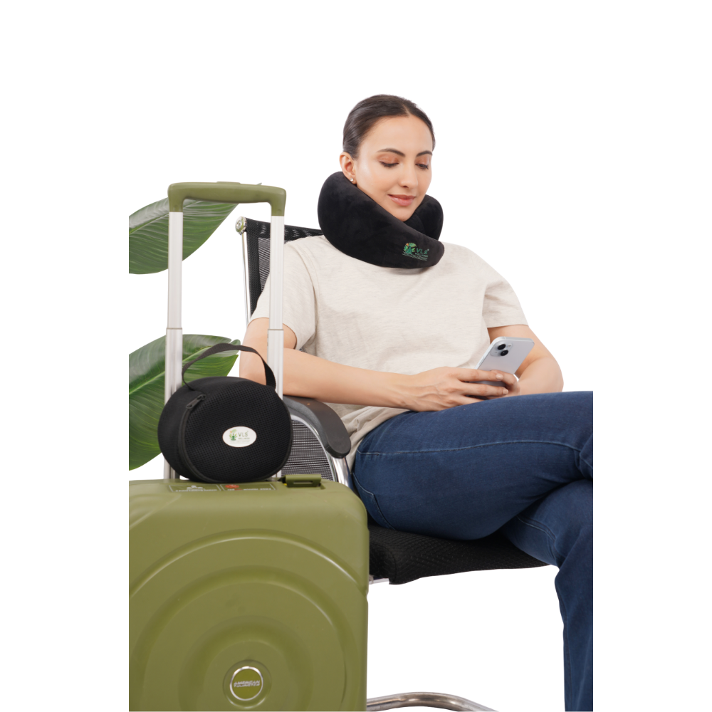 VLS Snake Travel Pillow – Wrap Yourself in Comfort