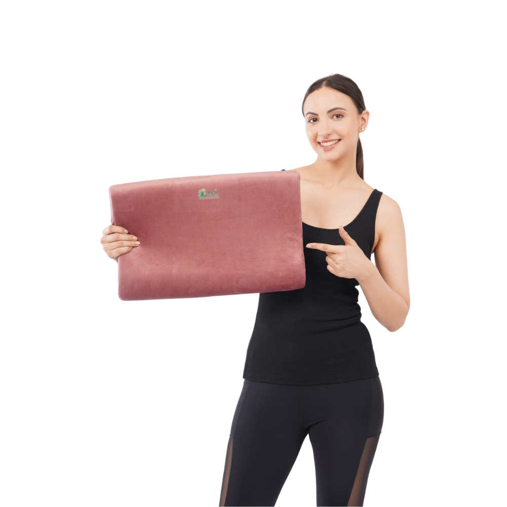 VLS Cervical Pillow – Premium Memory Foam with Ergonomic Contour Design