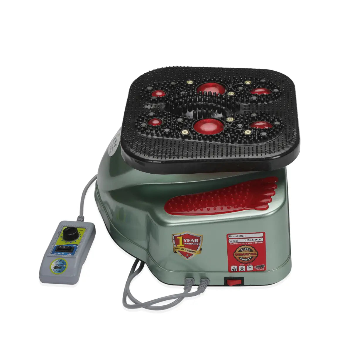 Magnetic and Acupressure Nodes Full Body Blood Circulation Vibration Machine With Heat