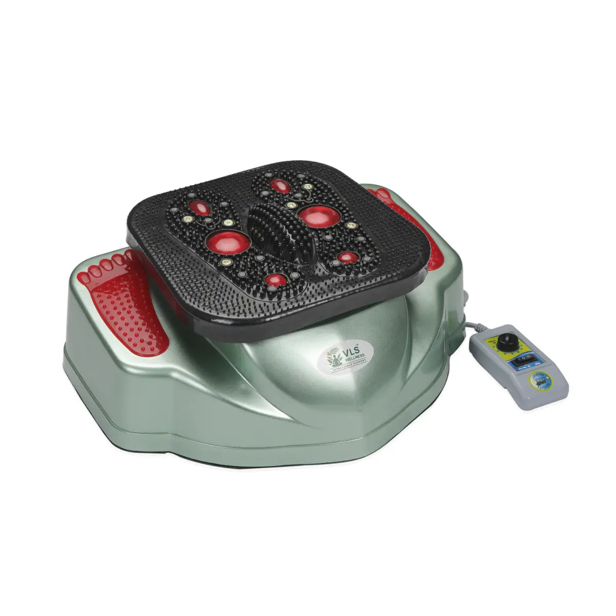 Magnetic and Acupressure Nodes Full Body Blood Circulation Vibration Machine With Heat