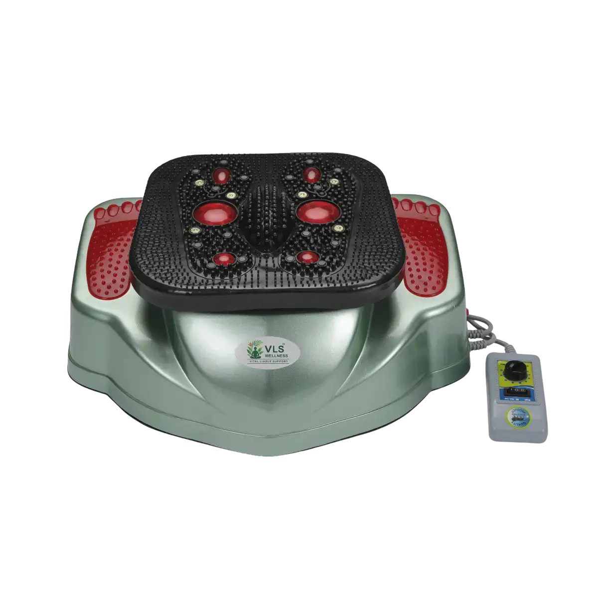 Magnetic and Acupressure Nodes Full Body Blood Circulation Vibration Machine With Heat