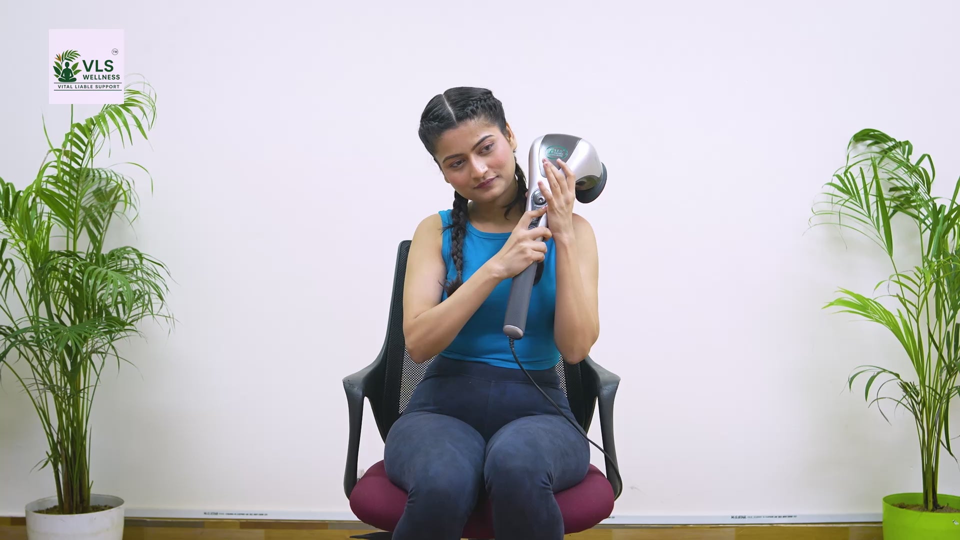Dual Head Full Body Handheld Massager