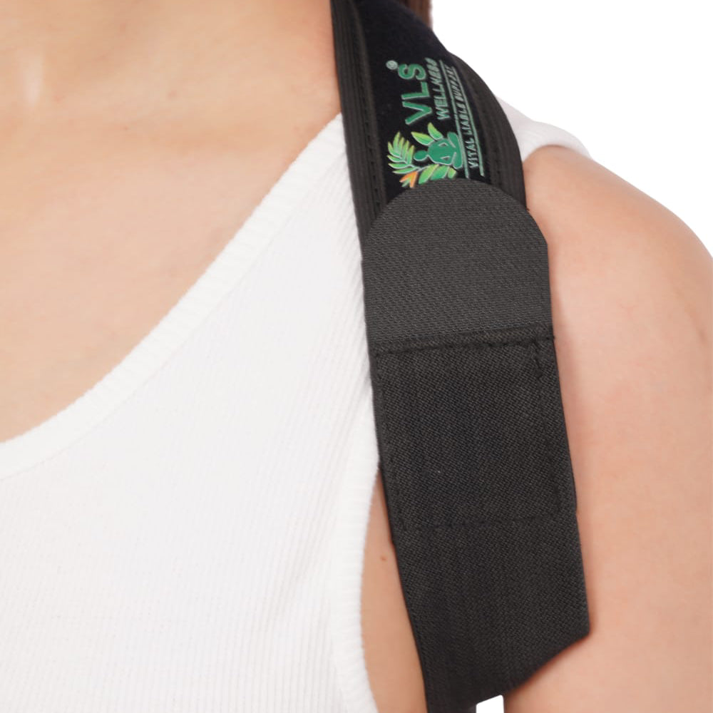 VLS Posture Corrector Belt – Adjustable Clavicle Support with Ergonomic Design